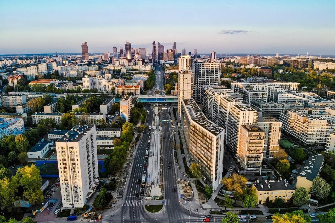 Kasprzaka 29 - Bezplatny Parking - Free Parking - Piekny Widok Na Centrum Miasta - Duzy Balkon - Smart Tv 55 Cali - Wifi - Better Rental Varsavia Esterno foto